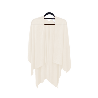 Ganz Natural Cardi Wrap, Ivory (FBRDCRD100A)