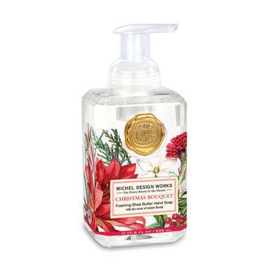 Michel Design Works Foaming Hand Soap, Christmas Bouquet (801361)