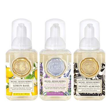 Michel Design Works Mini Foaming Hand Soap Set, Classic Scents (819001)