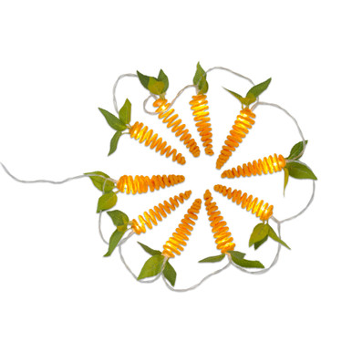 TAG Carrot String Lights - Orange (G11706)