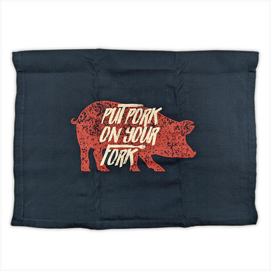 TAG BBQ Dishtowel, Pork On Your Fork (G13324C)