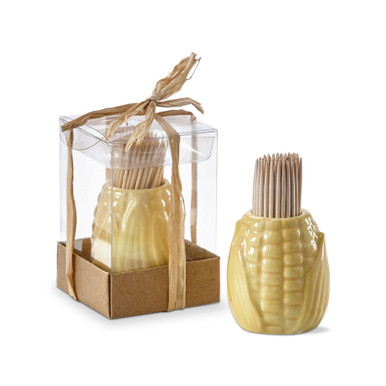 TAG Corn Toothpick Holder Set - Yellow (G18036)