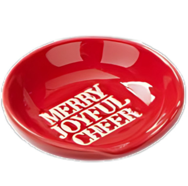TAG Sprig Spoon Rest - Merry, Joyful, Cheer (G18482A)