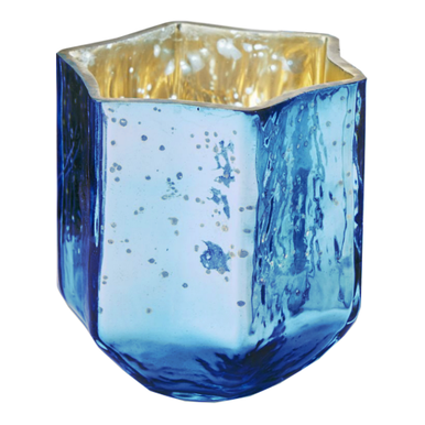 TAG Hanukkah Tealight Holder, Dark Blue Color (G18641A)