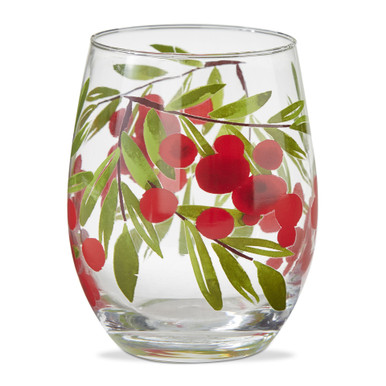 TAG Stemless Wine Glass, Sprig (G18750)