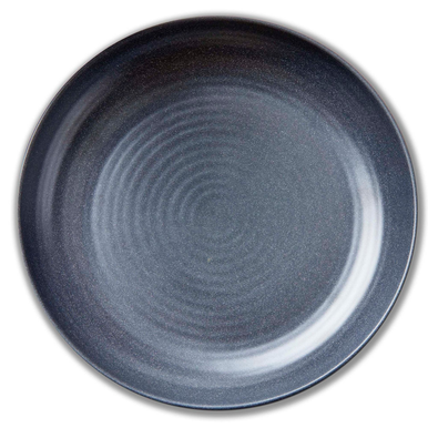 TAG Brooklyn Melamine Dinner Plate- Charcoal (G18973)