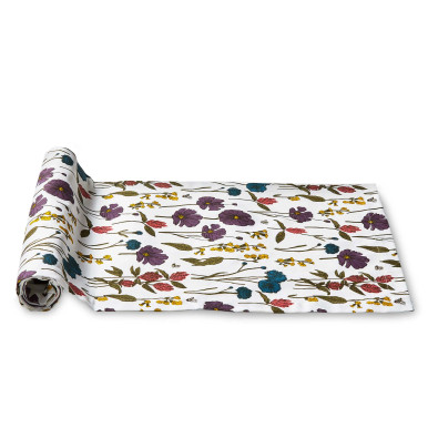 TAG Table Runner, Lavender & Honey Bee Flowers (G19865)
