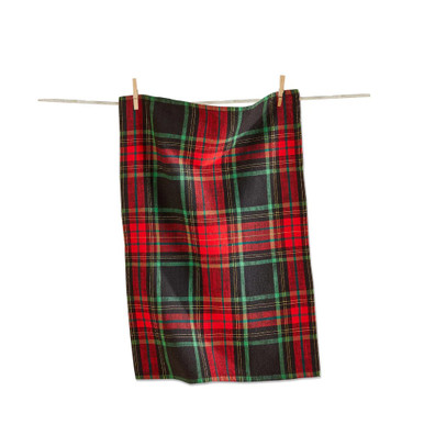 TAG Dishtowel, Christmas Plaid (G20263)