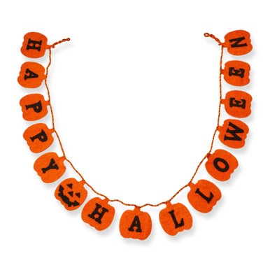TAG Felt Garland, Happy Halloween (G20359)