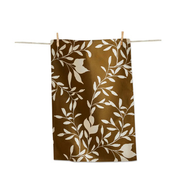 TAG Dishtowel, Autumn Botanical Foliage Green (G20372)