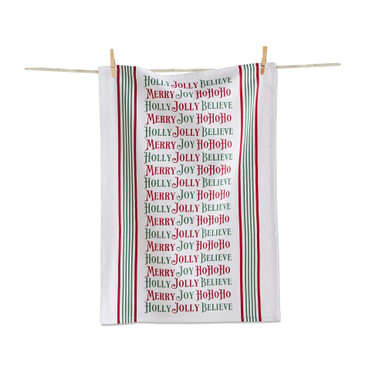 TAG Dishtowel, Holly Jolly (G20376)