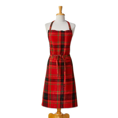 TAG Apron - Holiday Plaid (G20378)