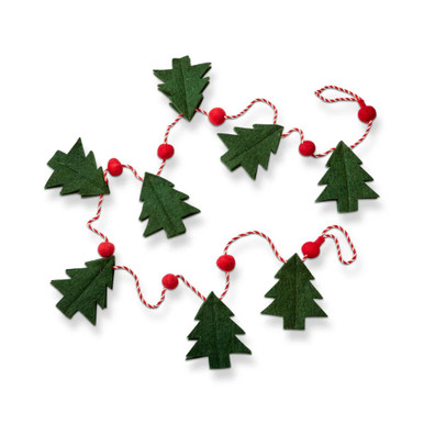 TAG Felt Garland, Christmas Tree (G20427)