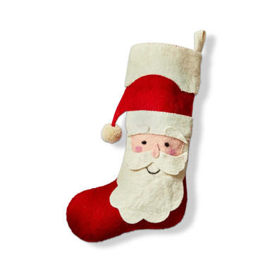 TAG Felt Stocking, Santa (G20455)