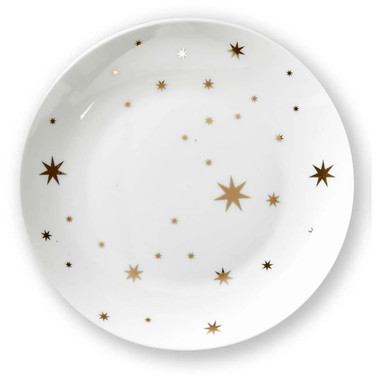 TAG Appetizer Plate, Starlight - Stars (G20558B)