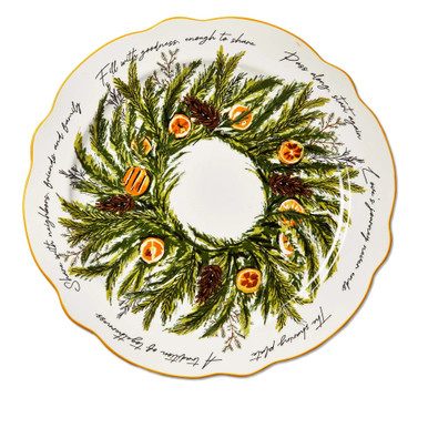 TAG Giving Plate, Citrus Grove (G20576)