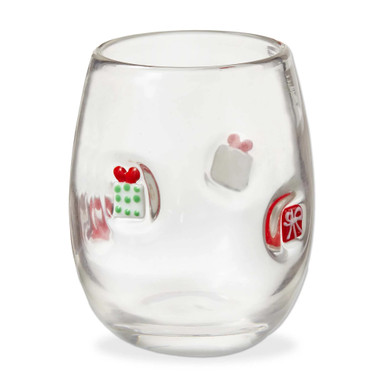 TAG Stemless Wine Glass, Presents (G20594)