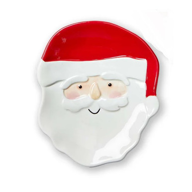 TAG Appetizer Plate, Holiday Friends - Santa (G20597A)