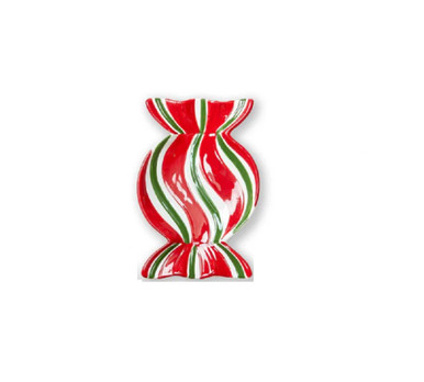 TAG Appetizer Plate, Holiday Spirit - Candy Shape (G20598B)