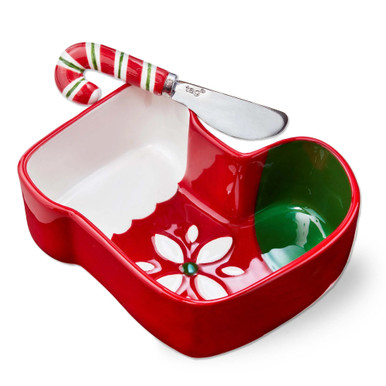 TAG Bowl & Spreader Set, Stocking (G20599)