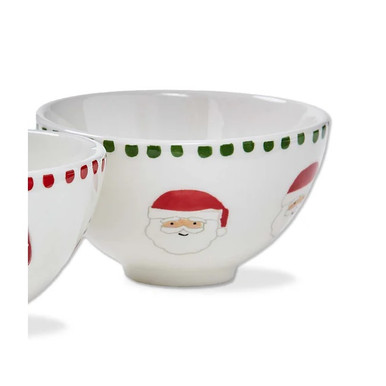 TAG Snack Bowl, Holiday Cheer - Santa (G20600B)