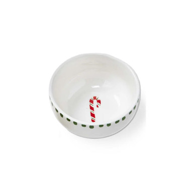 TAG Dip Bowl, Holiday Cheer - Candy Cane (G20601B)