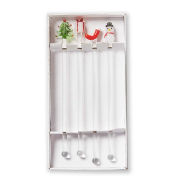 TAG Swizzle Sticks, Holiday Cheer - Set of 4 (G20619)