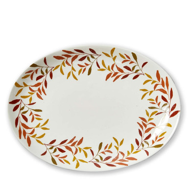 TAG Oval Platter, Autumn Botanical (G20660)