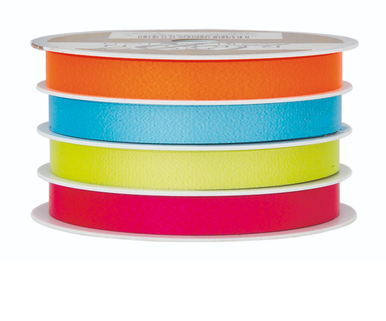The Gift Wrap Company 4-Channel Curling Ribbon, Multi Color- Or/Tur/Li/Strw (GW13580)