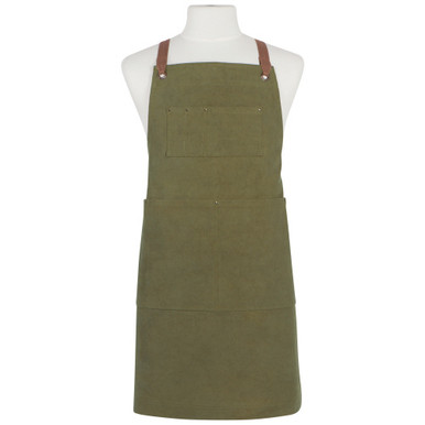 Now Designs Mason Apron, Olive Branch (HAP2968D)