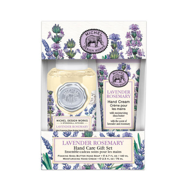 Michel Design Works Hand Care Gift Set, Lavender Rosemary (841081)