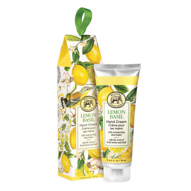 Michel Design Works 2.5oz Hand Cream, Lemon Basil (838008)