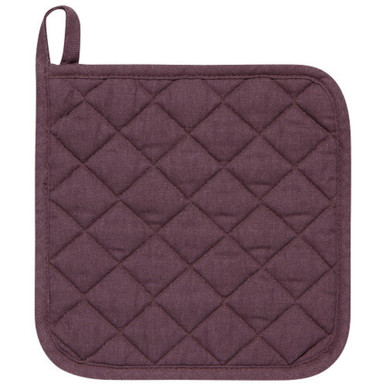 Now Designs Stonewash Potholder, Ash Plum (HPH1036D)