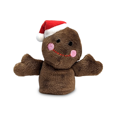Ganz Christmas Finger Puppet, Gingerbread Man (HX11864A)