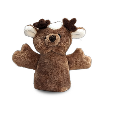 Ganz Christmas Finger Puppet, Reindeer (HX11864D)