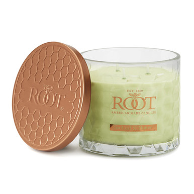 Root 3-Wick Honeycomb Candle - Tea Leaf & Honey (6313356)