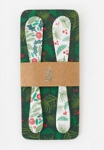 One Hundred 80 Degrees Spreader, Holiday Chalet - Set of 2 (IN0699)