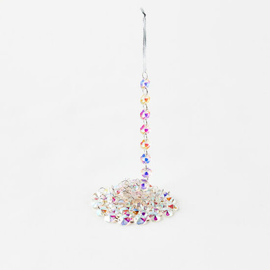 One Hundred 80 Degrees Crystal Glass Garland, 60" (EL0434)