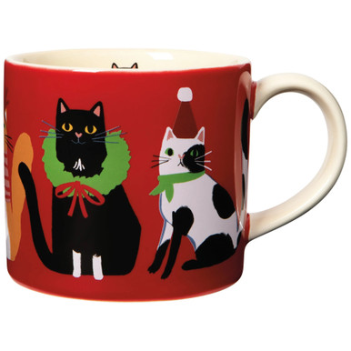 Now Designs Mug in a Box, Kitty Carol Christmas (JMG3817D)