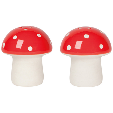 Now Designs Salt & Pepper Shakers, Toadstools (JSP2664D)