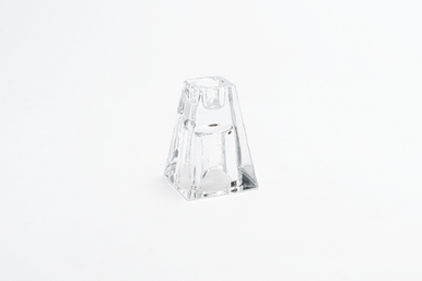 Ganz Taper/Tealight Holder, Glass - Tall (LLA1461)