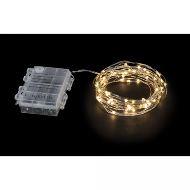 Ganz LED String Lights, Clear - 16' (LLN1059)