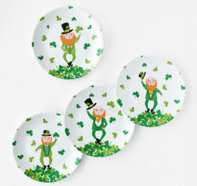 One Hundred 80 Degrees St. Patrick's "Paper" Plates (ME0583)