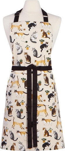 Now Designs Chef Apron, Cat Collective (NAP1194D)