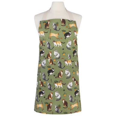 Now Designs Petite Chef Apron, Cat Collective (NAP1199D)