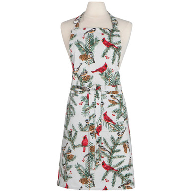 Now Designs Chef Apron, Birds and Boughs (NAP3596D)