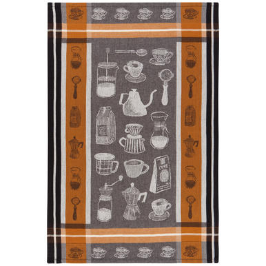 Now Designs Jacquard Dishtowel, Coffee Break (NKT1802D)