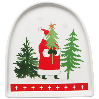 Now Designs Shaped Dish, Santa's Reindeer (NSV2436D)