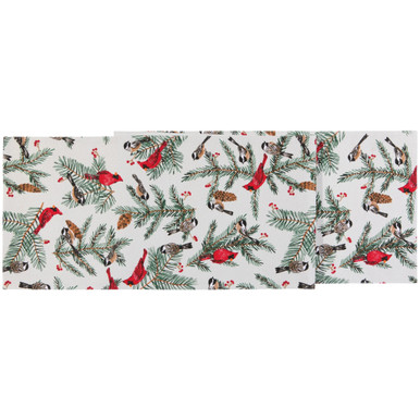 Now Designs Table Runner, Birds and Boughs - 72" (NTR3605D)