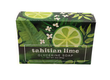 Greenwich Bay 3oz Boxed Soap Bar, Tahitian Lime (R13005)